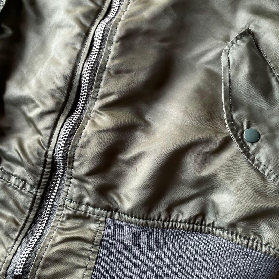 90s USA製 アルファ MA1 flight bomber jacket