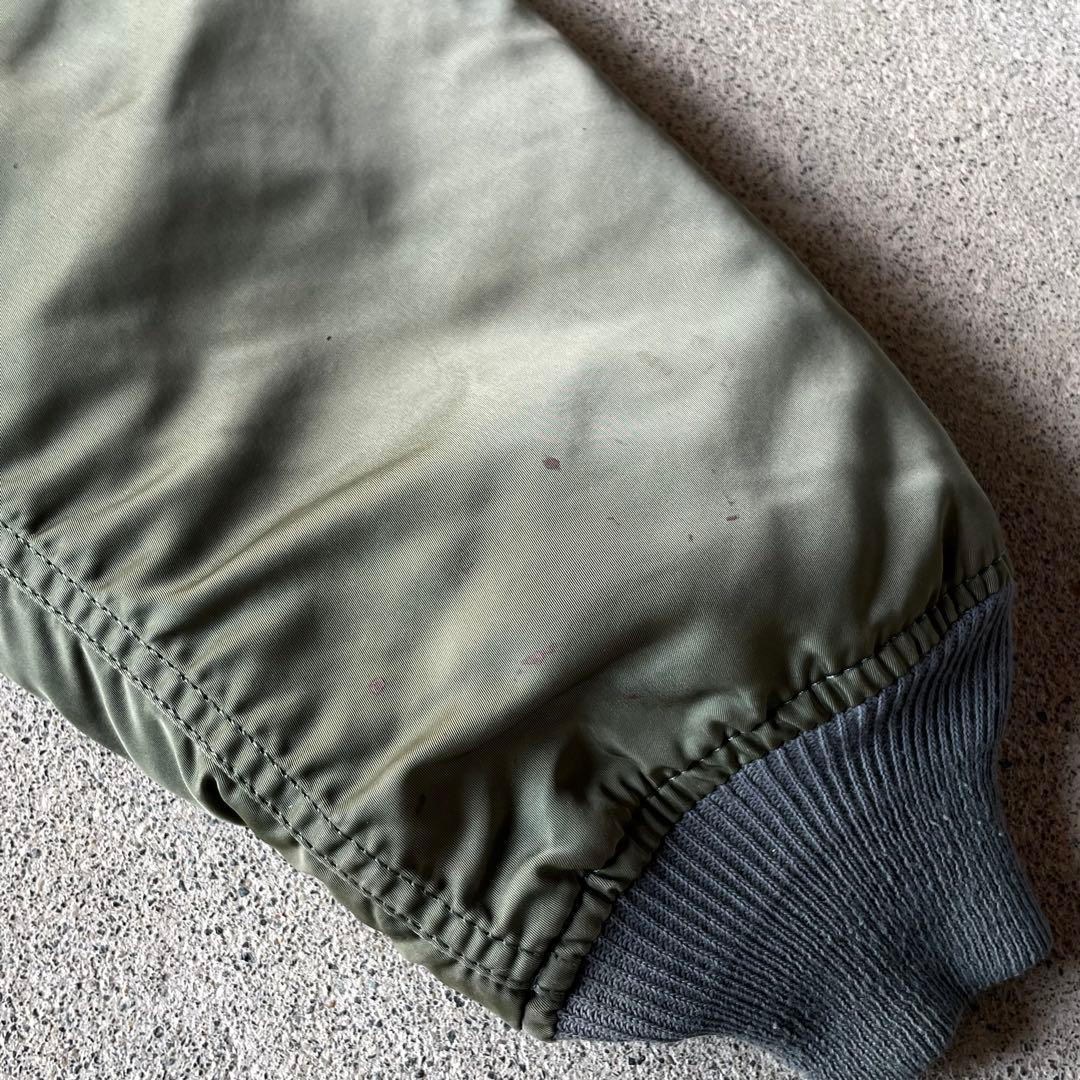 90s USA製 アルファ MA1 flight bomber jacket