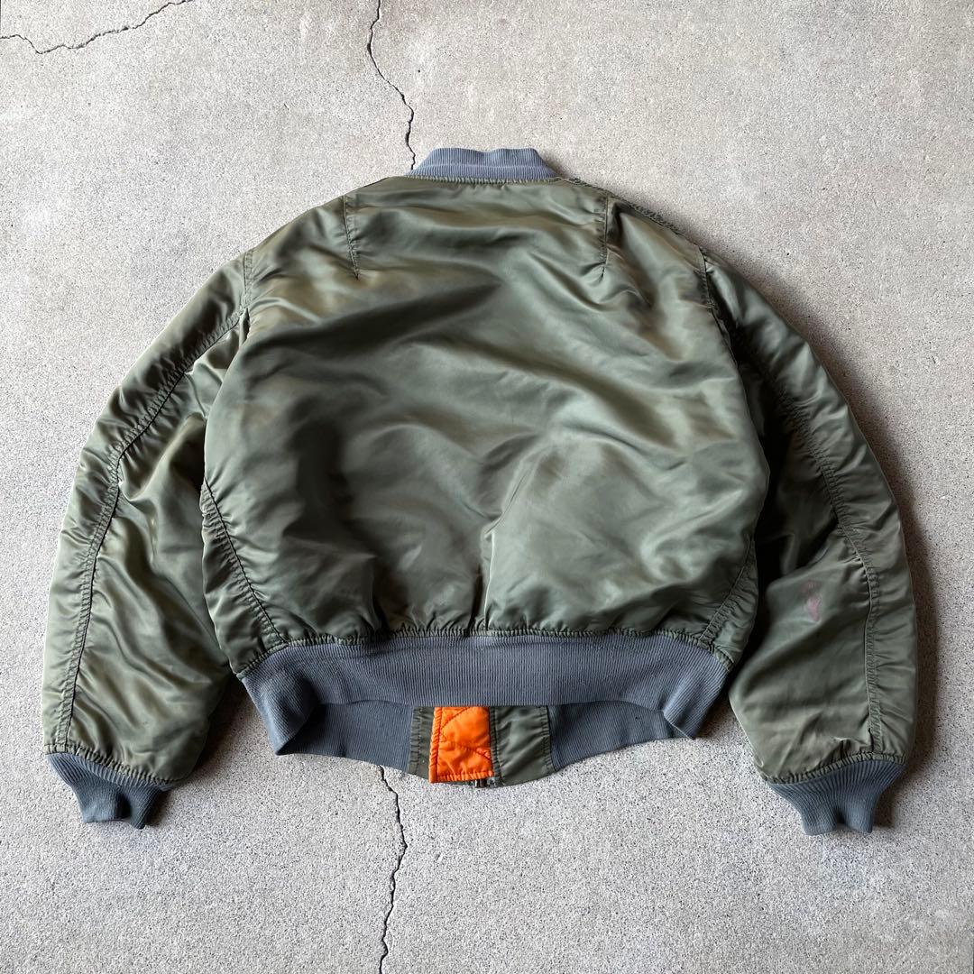 90s USA製 アルファ MA1 flight bomber jacket