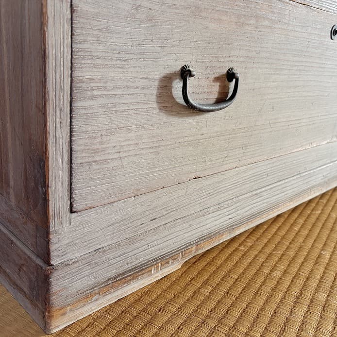 桐箪笥　桐の箪笥　箪笥　桐　三段重ね　昭和レトロ　大正ロマン