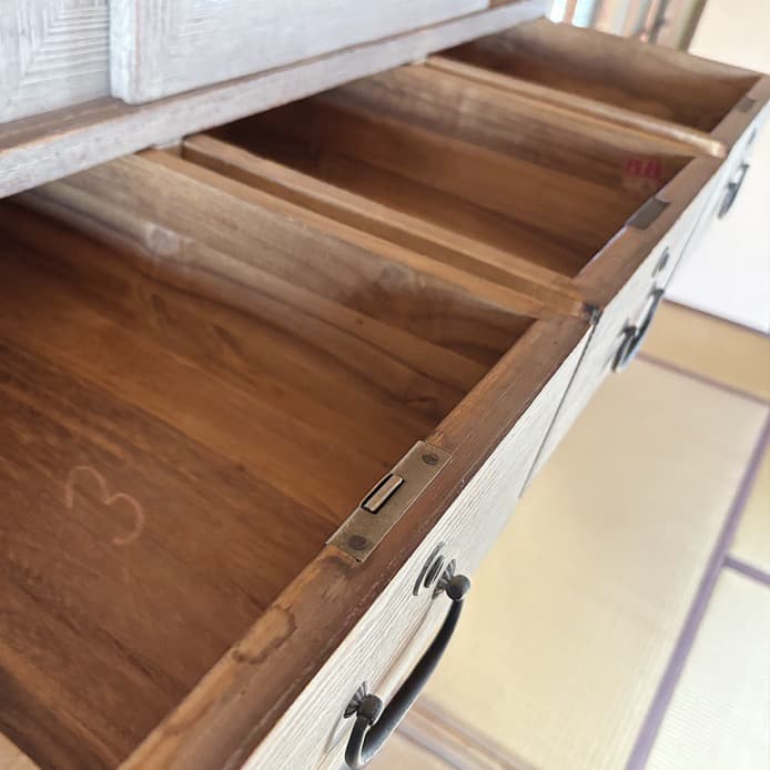 桐箪笥　桐の箪笥　箪笥　桐　三段重ね　昭和レトロ　大正ロマン