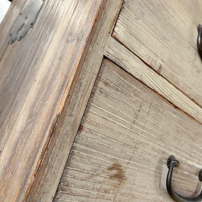 桐箪笥　桐の箪笥　箪笥　桐　三段重ね　昭和レトロ　大正ロマン