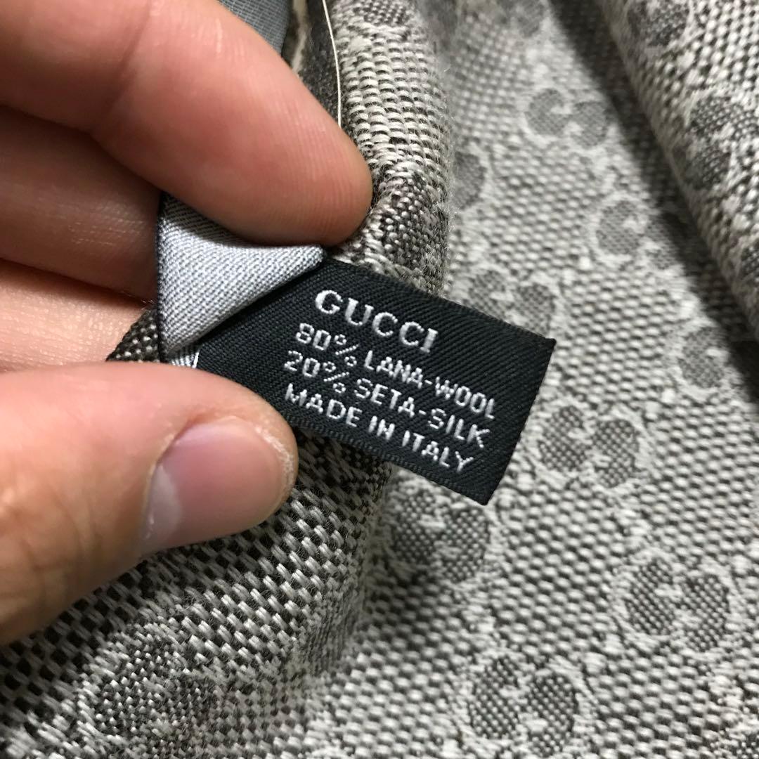 新品✨GUCCIシェリーラインマフラー✨箱紙袋セット❗️グッチマフラー