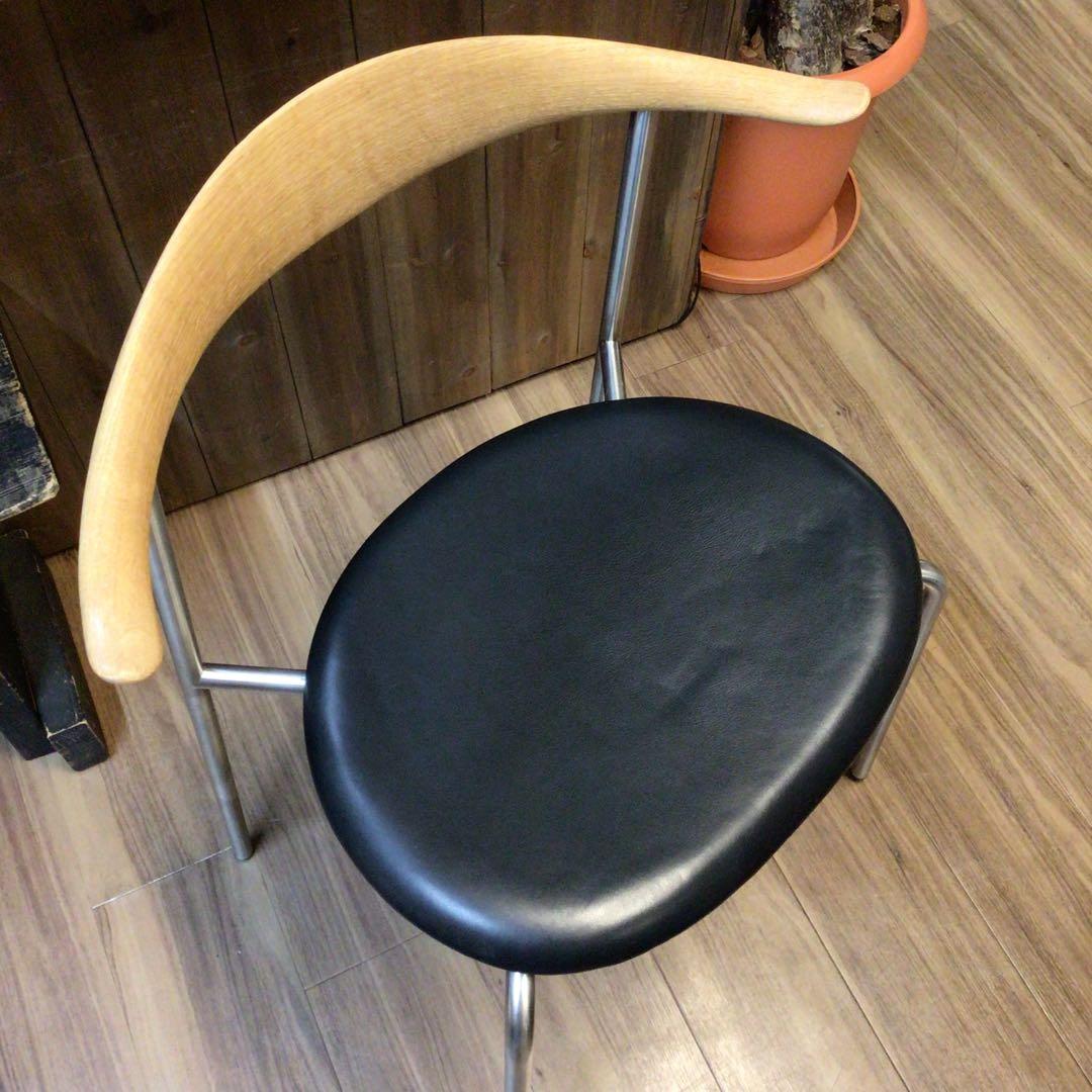 カールハンセン＆サン CH88P チェア オーク材 ブラックレザー 引取限定