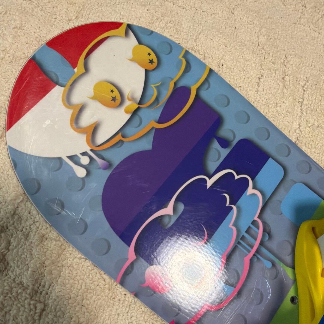 スノーボード　キッズ　100cm ロッカー　IGNIO ビンディングセット