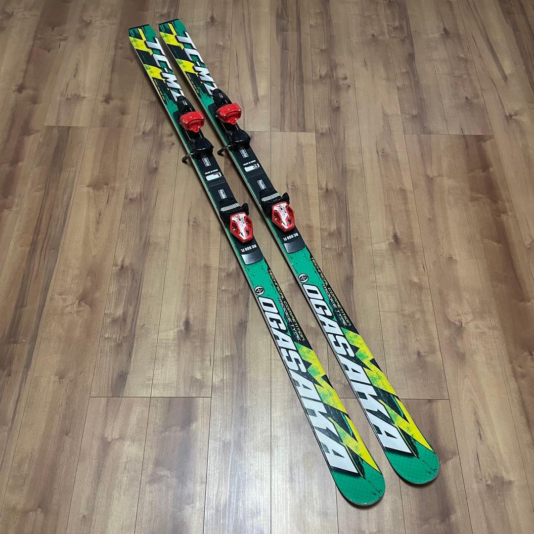 OGASAKA （オガサカ）172cm ケース付きスキーセットスキー板