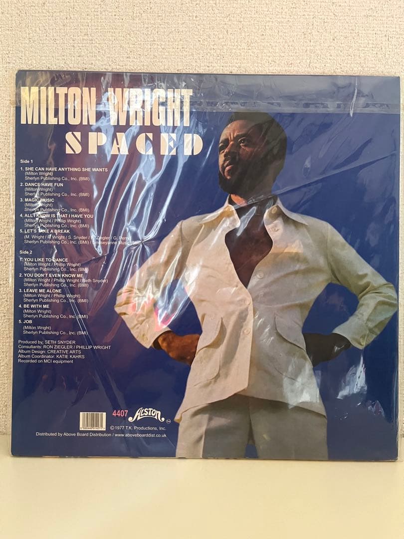Milton Wright Spaced レコード