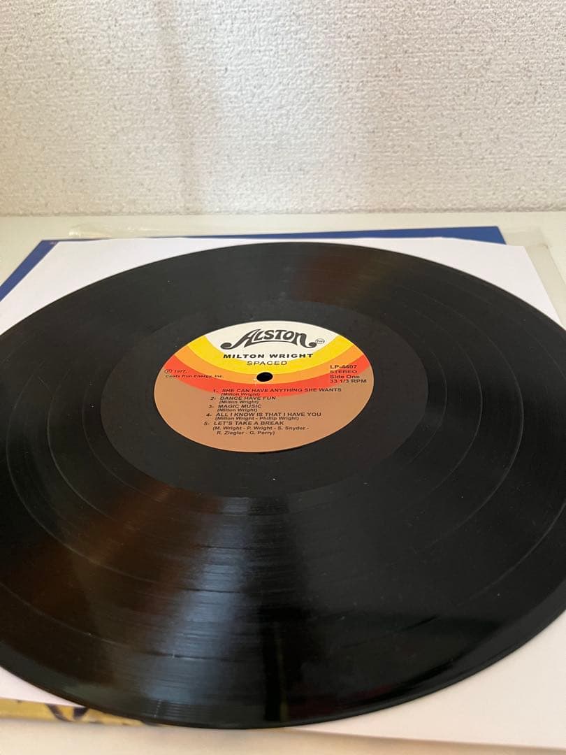 Milton Wright Spaced レコード