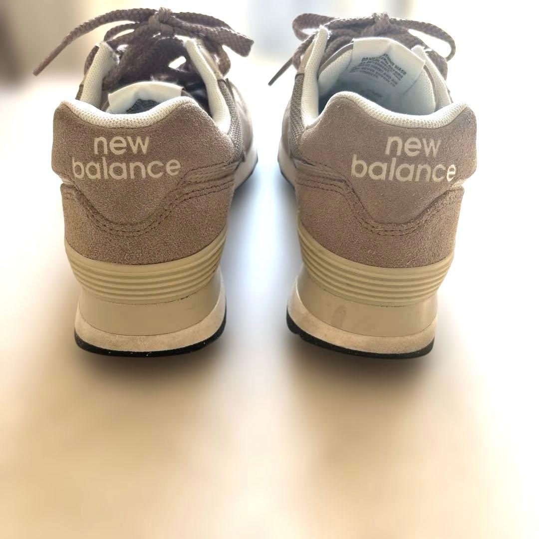 ニューバランス　Ｕ574Ｗ02Ｄ　23.5㎝　 ベージュ　正規品