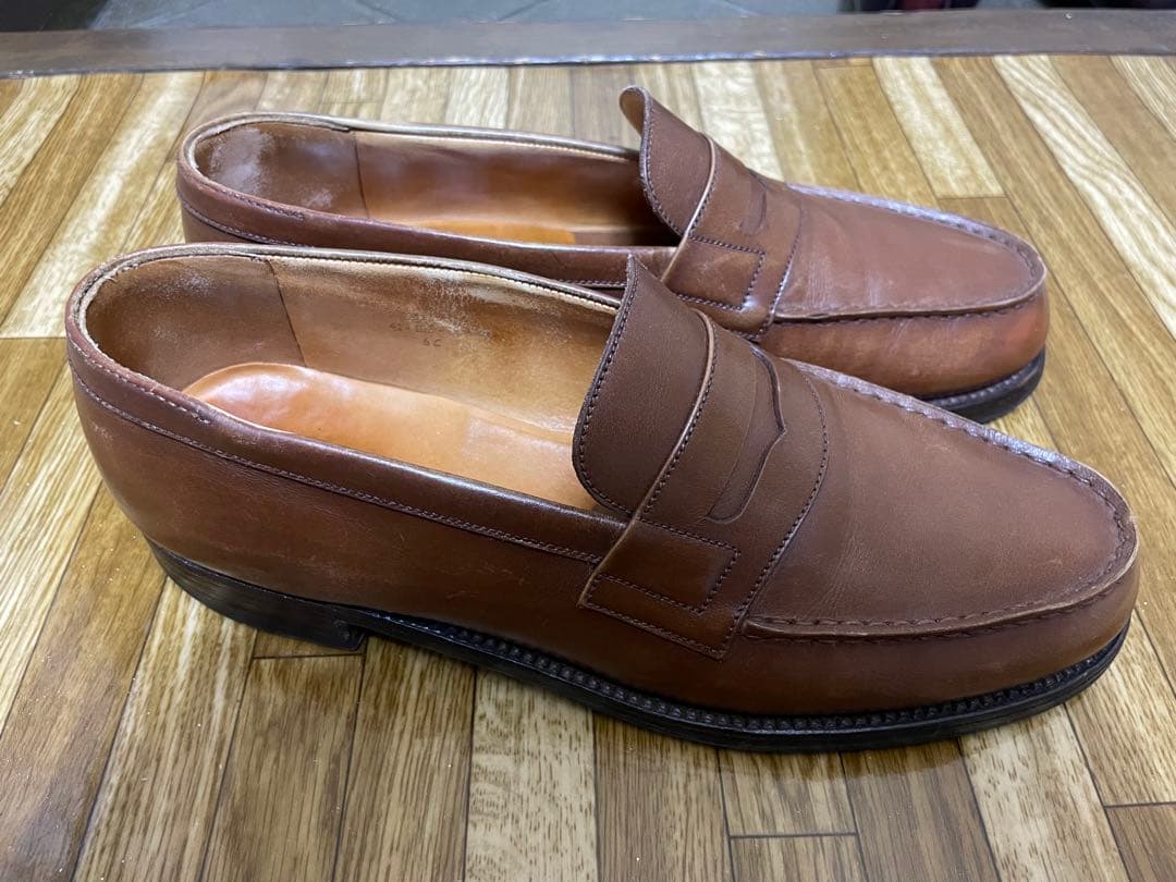 J.M. WESTON ローファー 6C ウェストン 革靴 古着