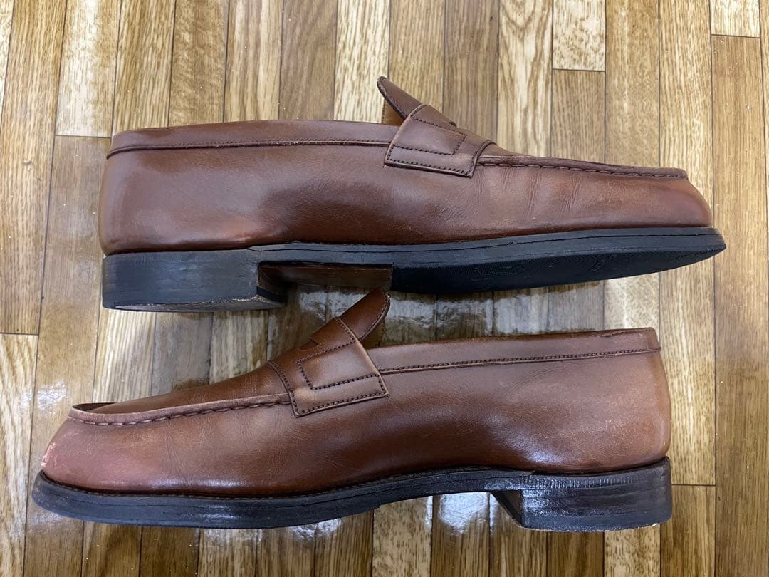 J.M. WESTON ローファー 6C ウェストン 革靴 古着