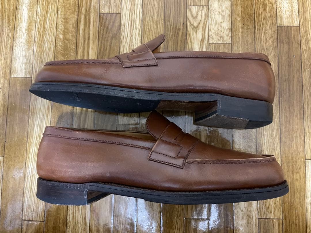J.M. WESTON ローファー 6C ウェストン 革靴 古着