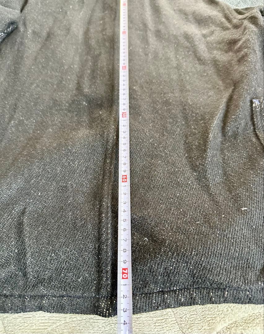 ポストオーバーオールズ　日本製　ブラック　コットン✖️ナイロン生地