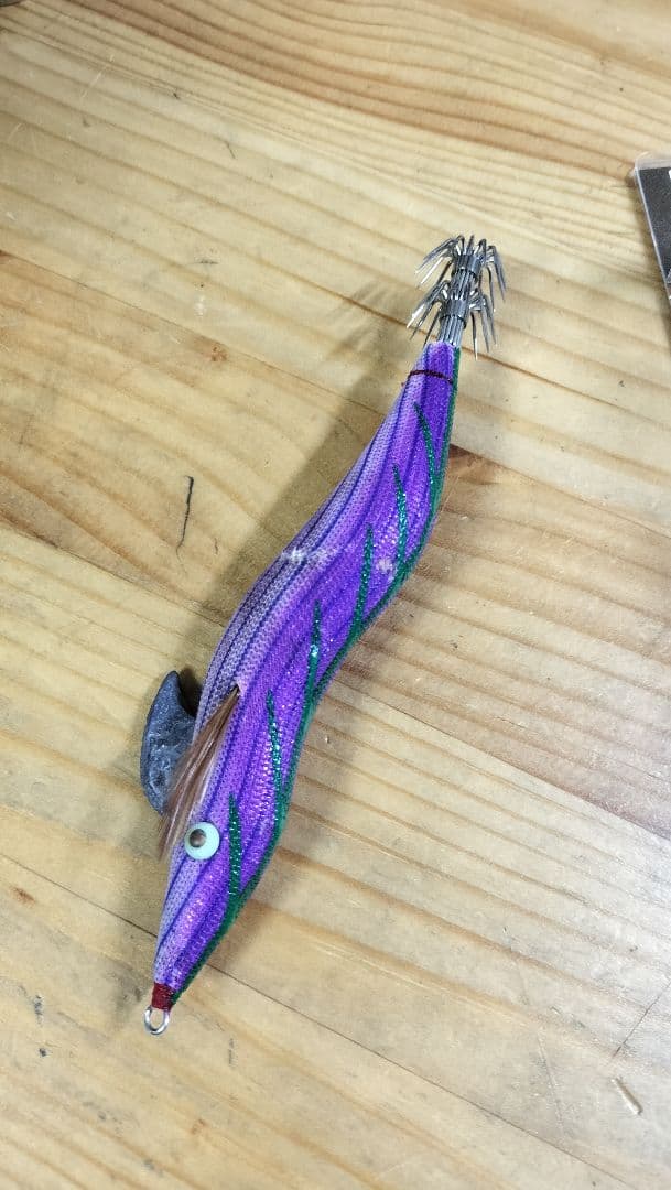 餌木猿 3.5号 ムラムラパープル 紫式 ケイムラ エギ