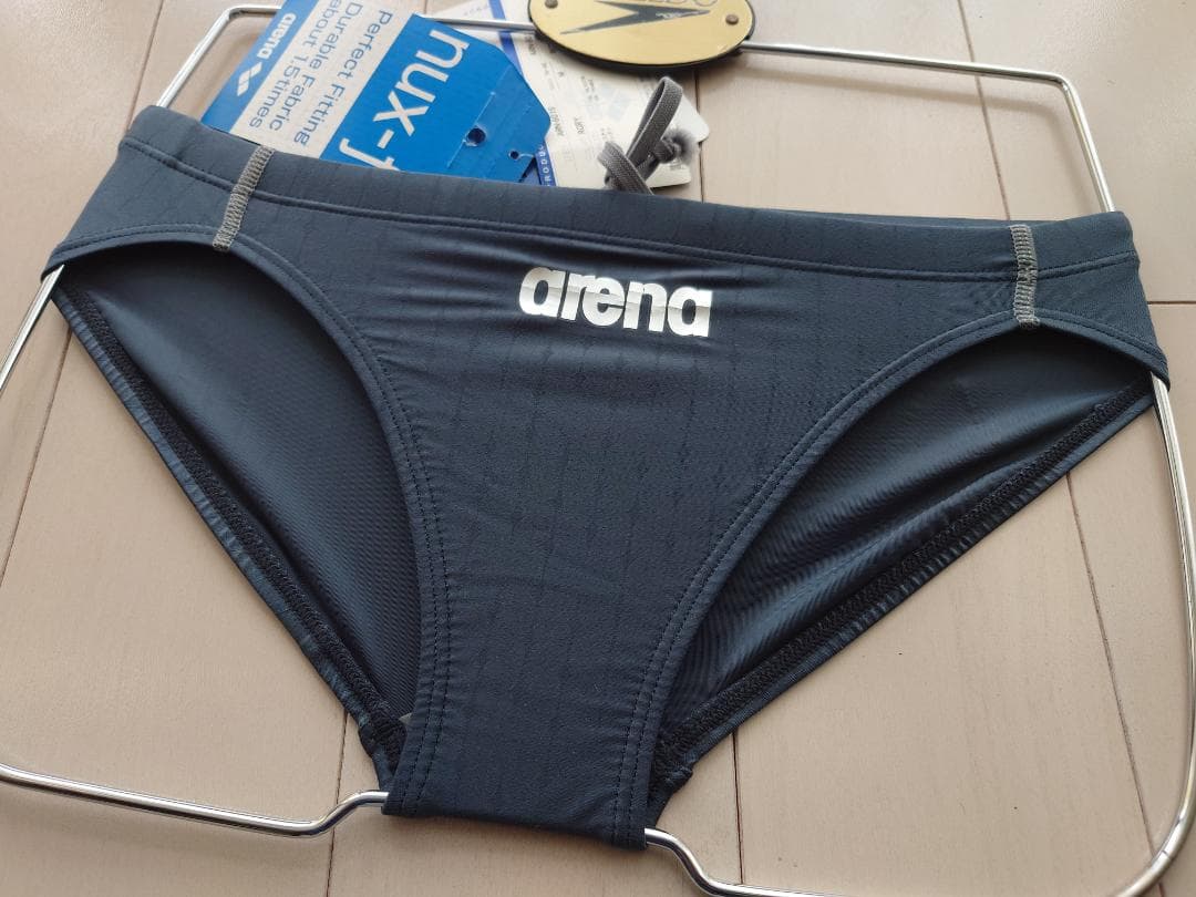 arena NUX-f ニュークス ARN-6015光沢グレイ Mサイズ競パン