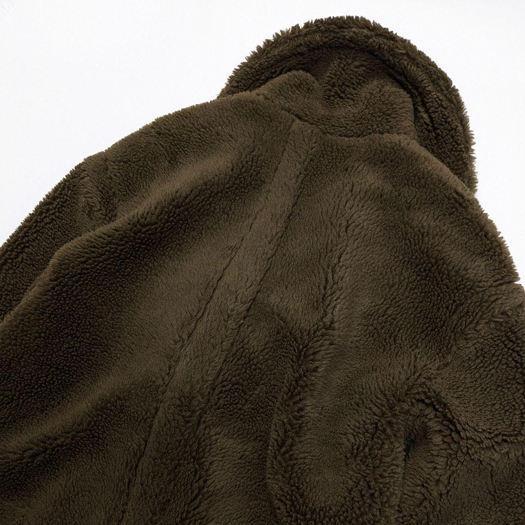 jakke ジャッキー ボアロングコート S グリーン ゆったりめ 緑