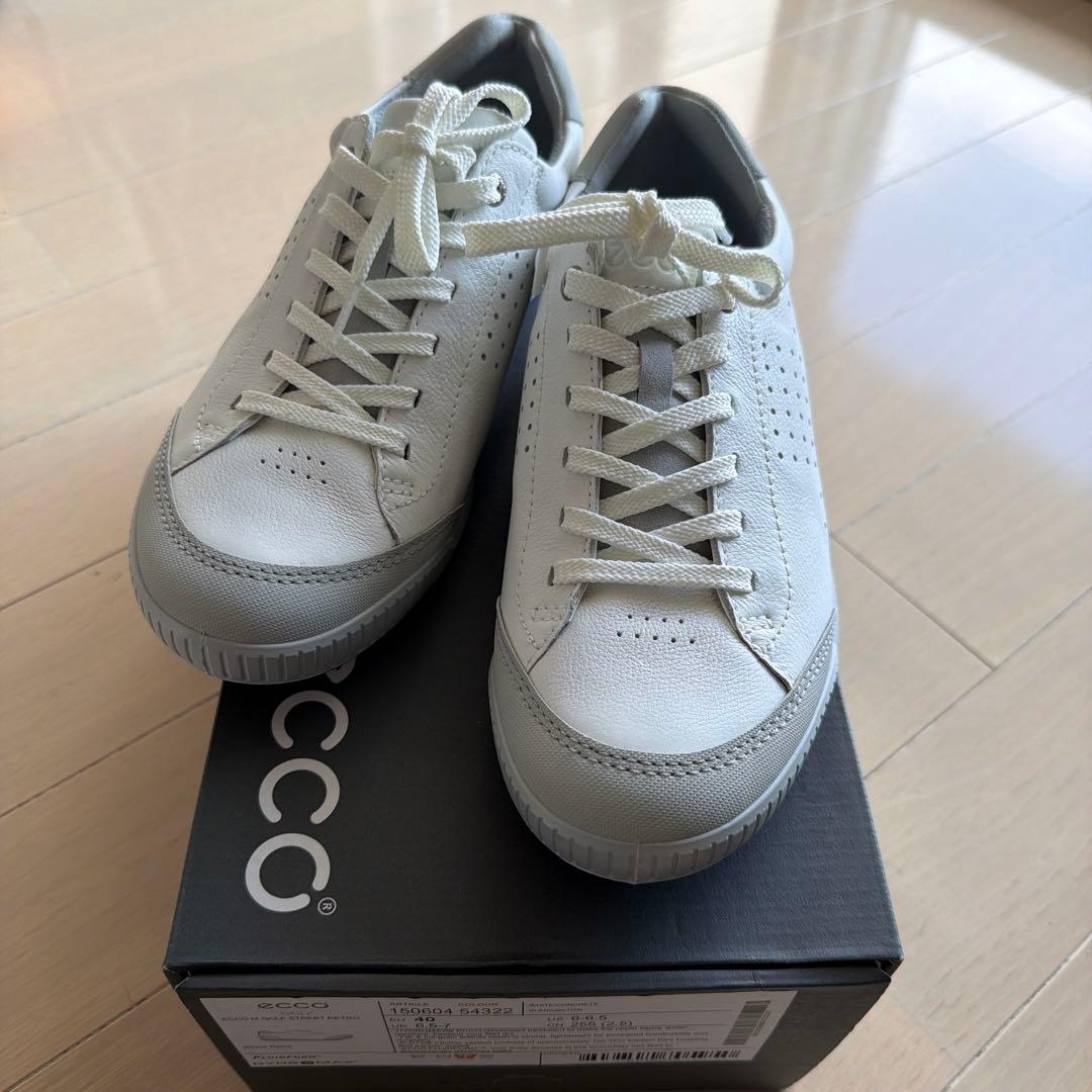 ECCO M GOLF STREET RETROゴルフシューズ 40 靴