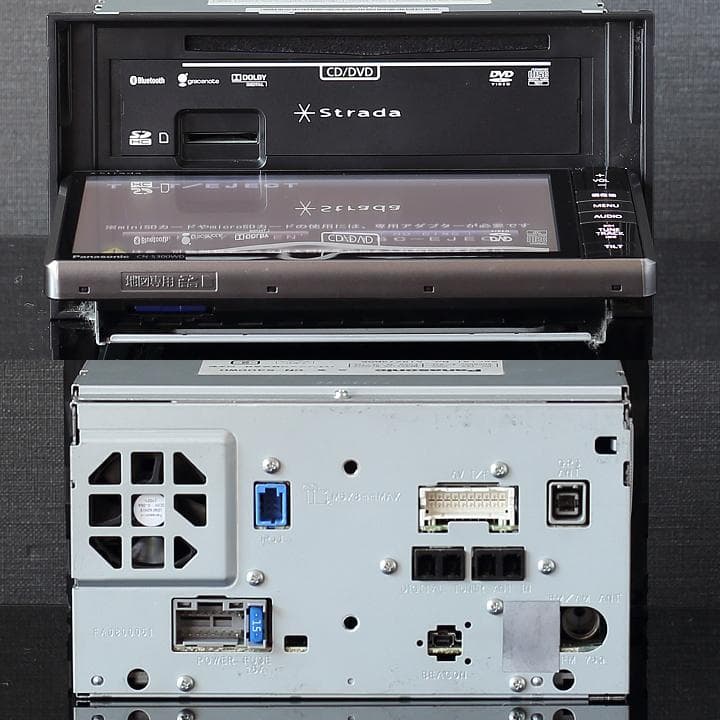 PanasonicStradaCN-S300WDフルセグ/BT/DVD/SD録音