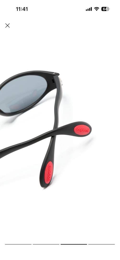 【デンガクトカゲ】Coperni キャットアイ サングラス OS