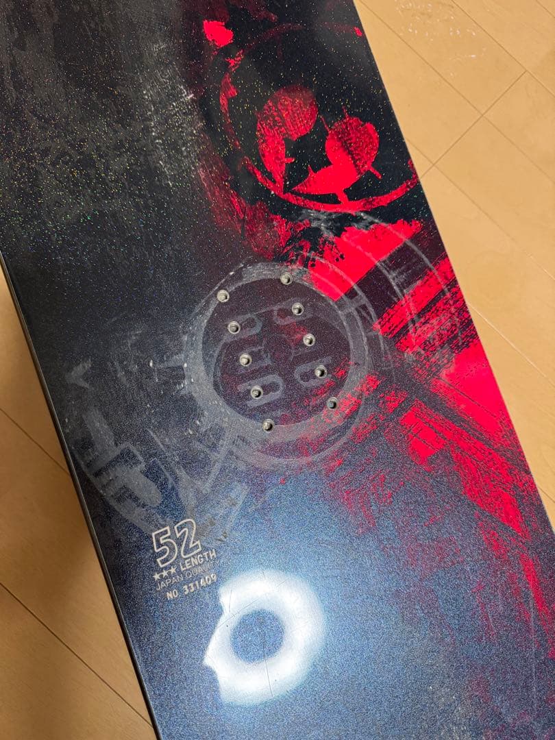 高反発◎ グラトリ！ デザイン◎ RICE28 RT9 152cm スノーボ板