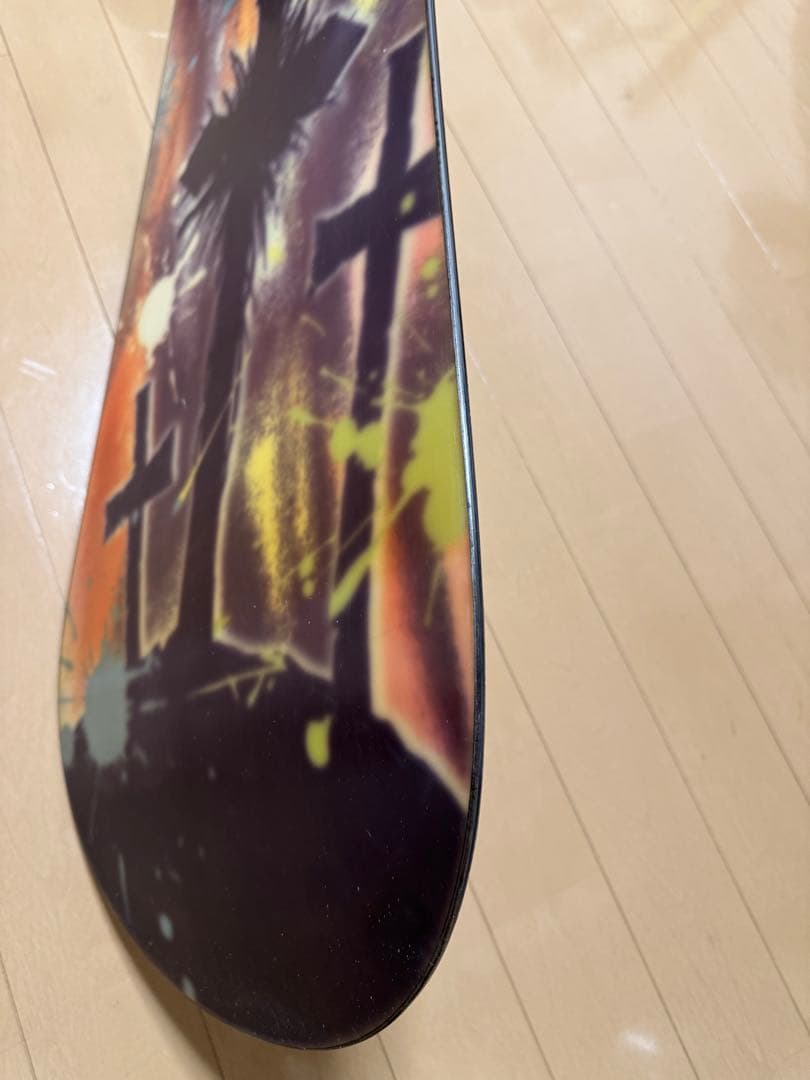 高反発◎ グラトリ！ デザイン◎ RICE28 RT9 152cm スノーボ板