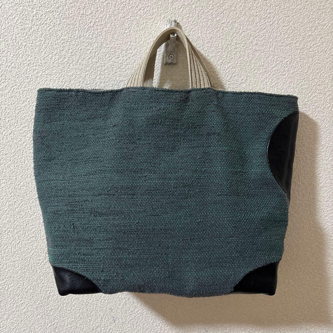 美品　幡 BAN INOUE 19800円リネンハンプ トートバッグ 日本製　大