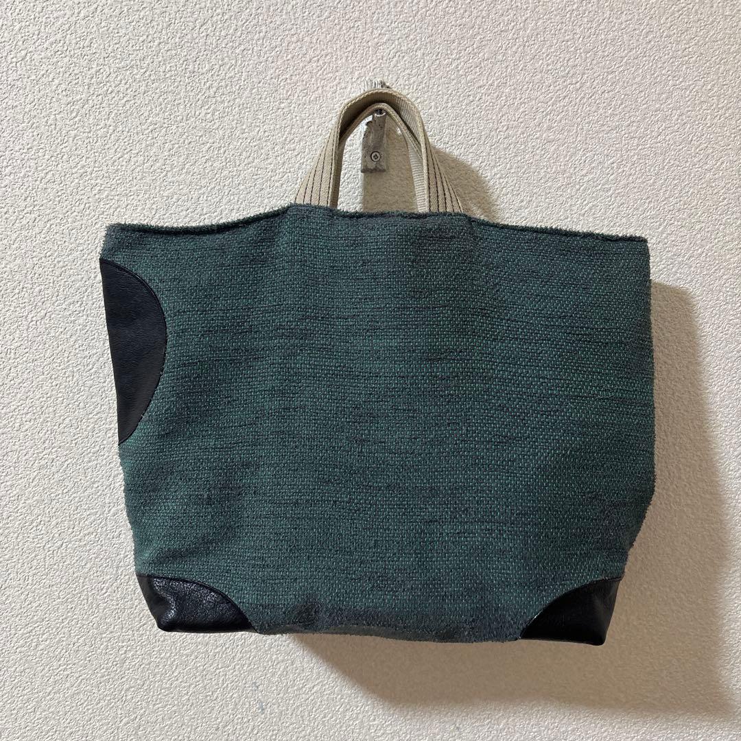 美品　幡 BAN INOUE 19800円リネンハンプ トートバッグ 日本製　大