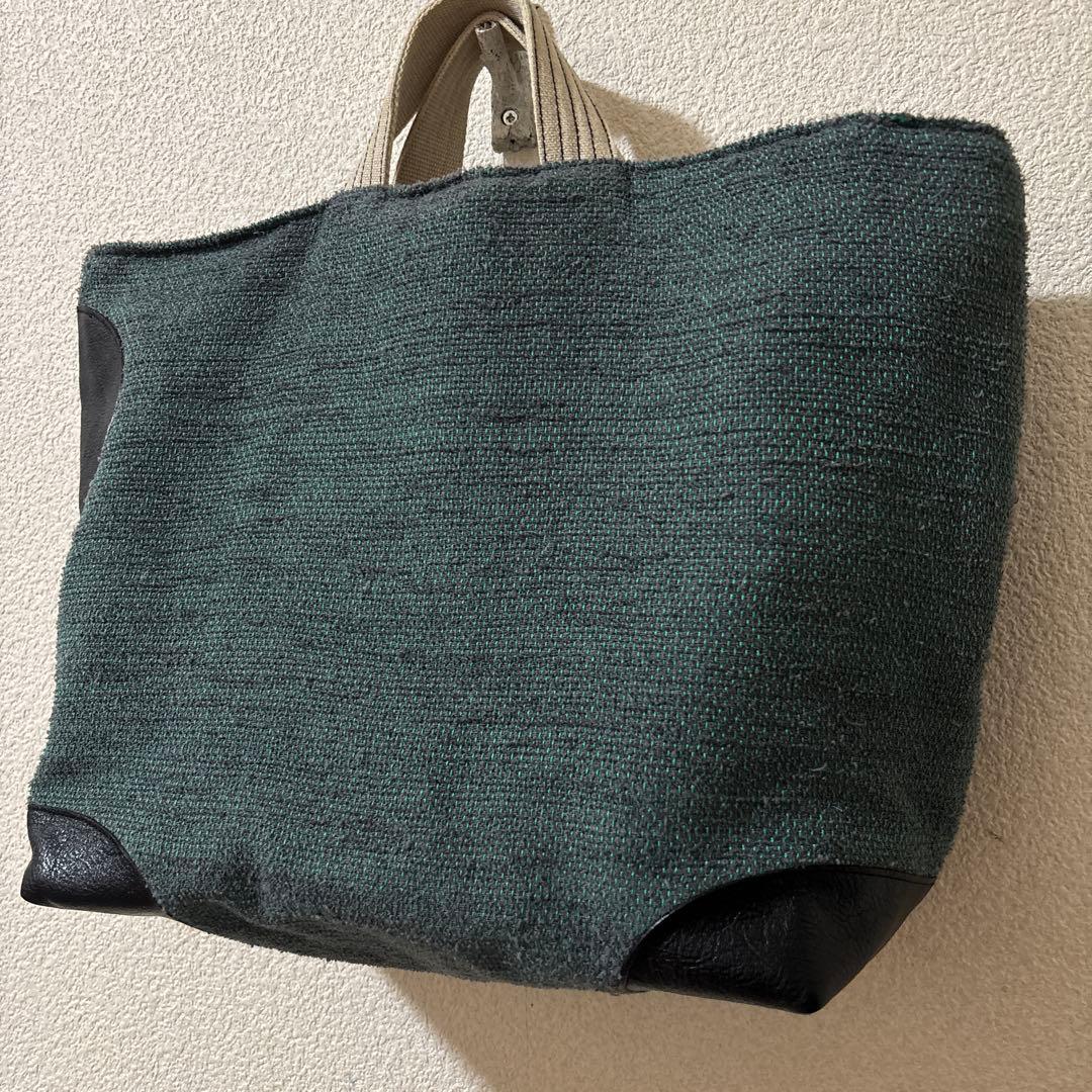 美品　幡 BAN INOUE 19800円リネンハンプ トートバッグ 日本製　大