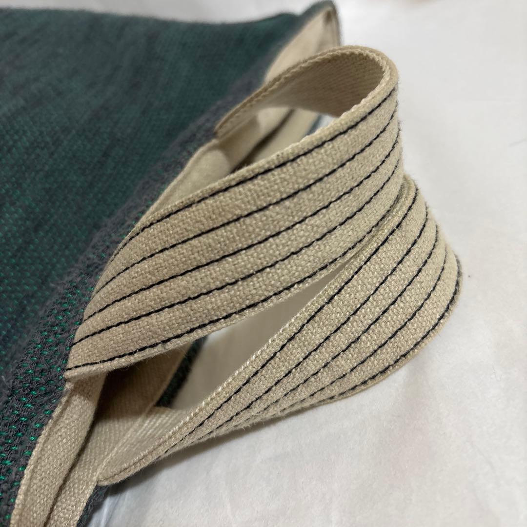 美品　幡 BAN INOUE 19800円リネンハンプ トートバッグ 日本製　大