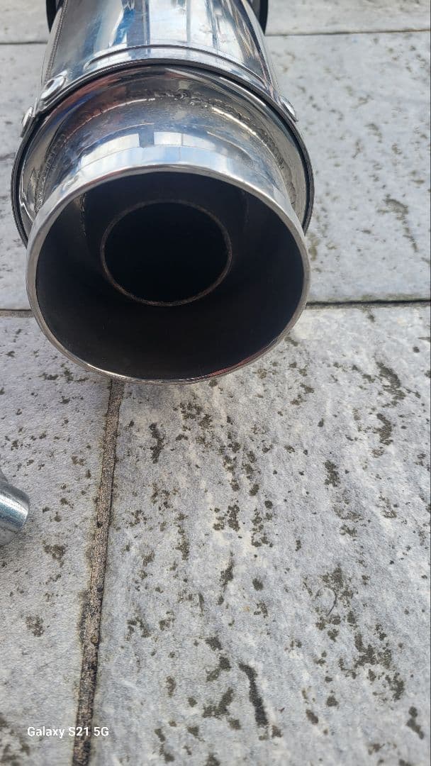 フュージョン用 マフラー ステンレススチール マフラー