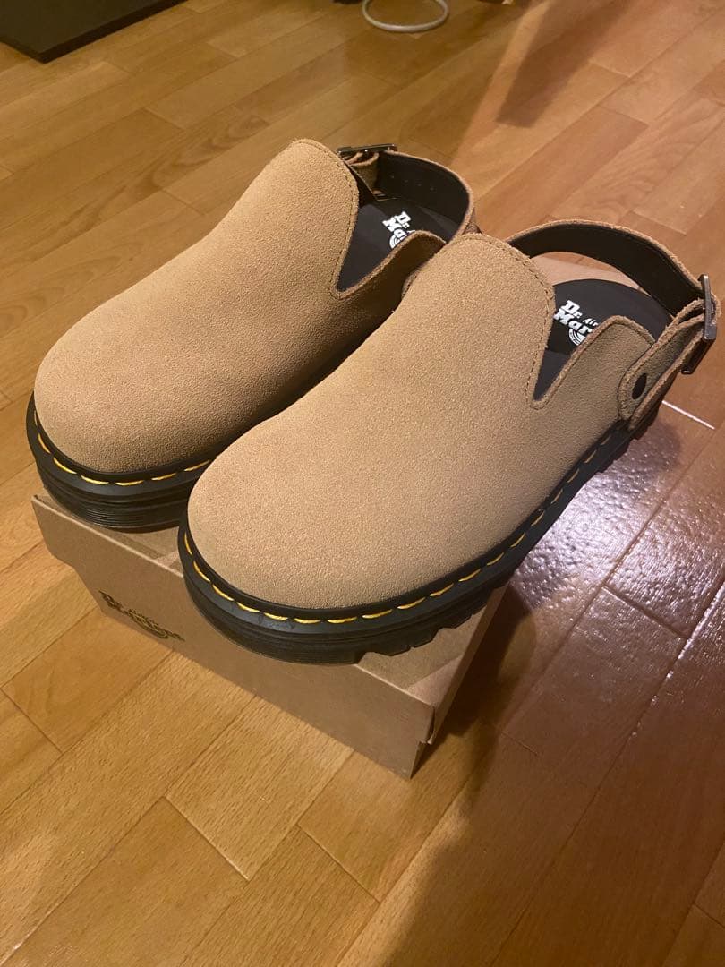 ドクターマーチン　ZEBZAG ミュール スリング バックシューズ