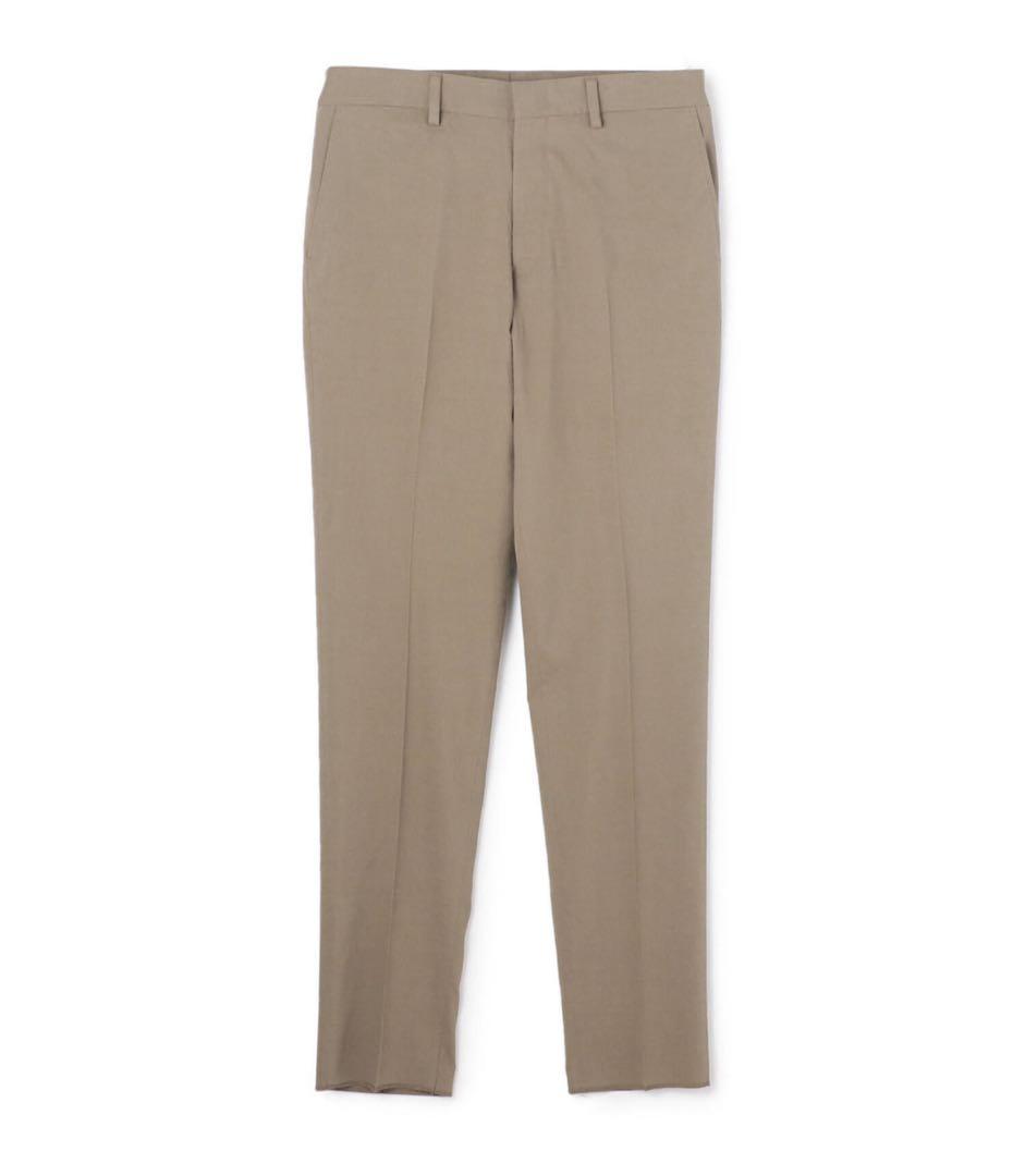 美品 トゥモローランド ストレッチリネンスリムスラックス サイズ50