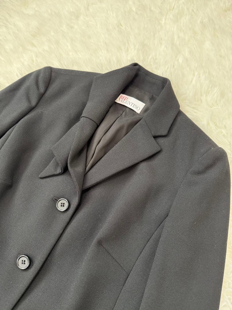 美品　red valentino ジャケット　リボン　毛混　フォーマル　イタリア