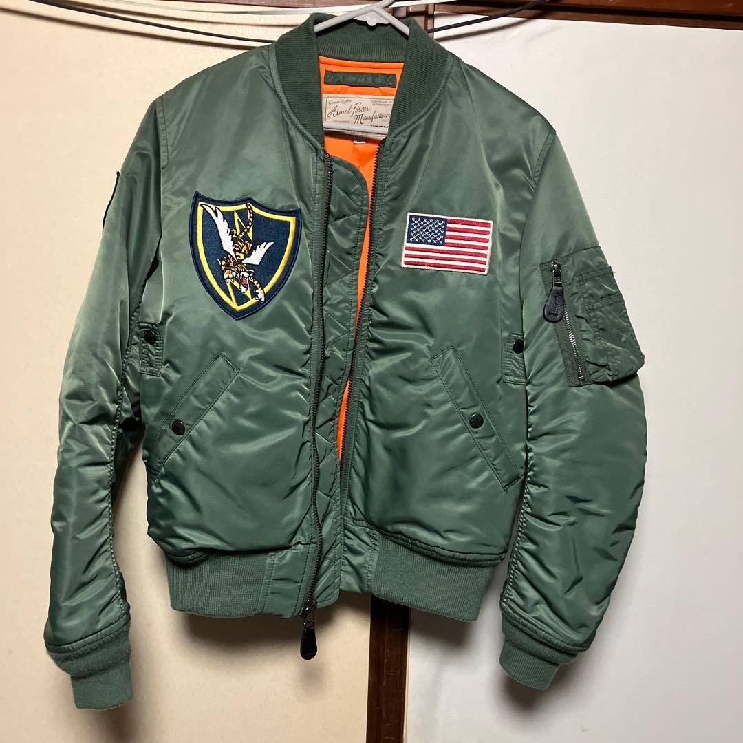 極美品　フライングタイガー MA-1 フライトジャケット Mサイズ
