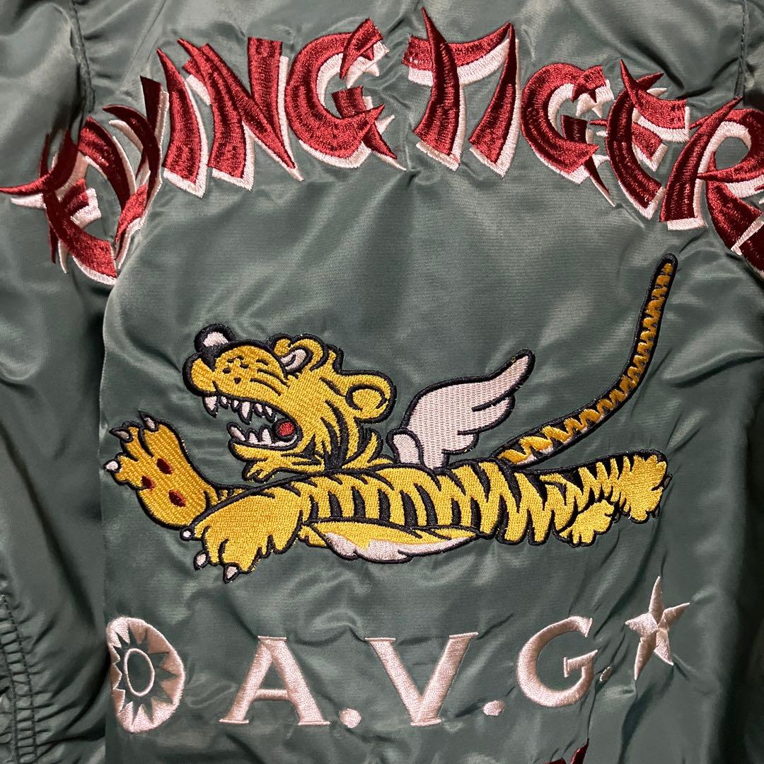 極美品　フライングタイガー MA-1 フライトジャケット Mサイズ