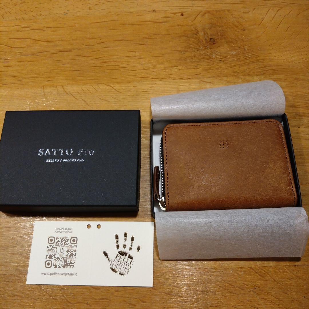 （値下中）SATTO Pro BELLVO Italy 二つ折り財布