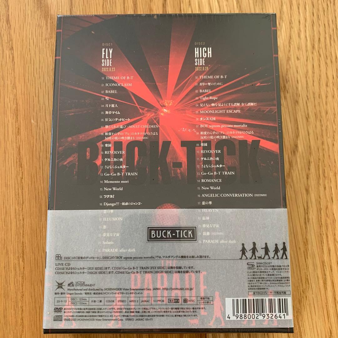 完全生産限定BUCK-TICK/THE PARADE～2DVD 4SHM CD
