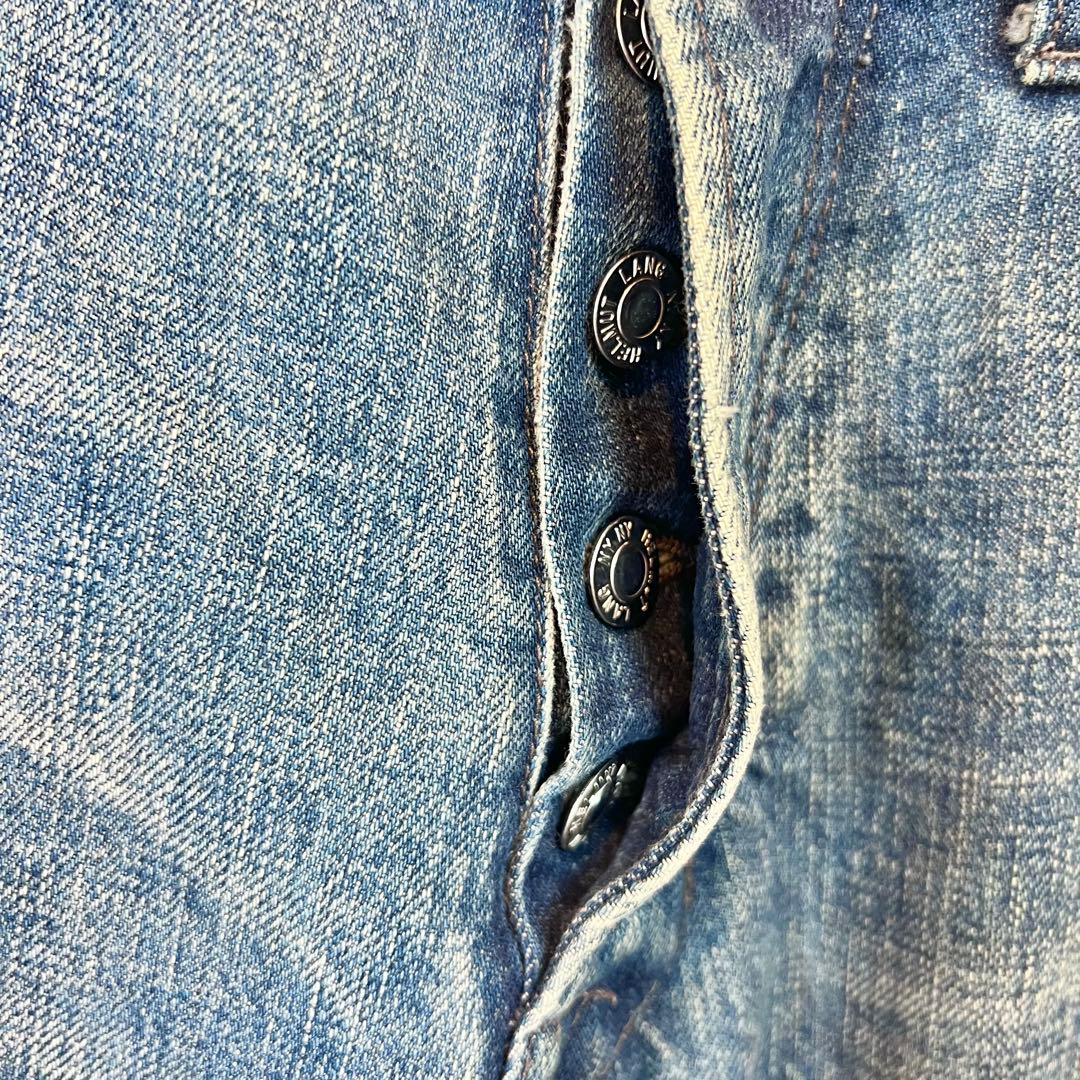 西*ー様 HELMUT LANG ヘルムートラング ペンキ加工 デニム メンズ