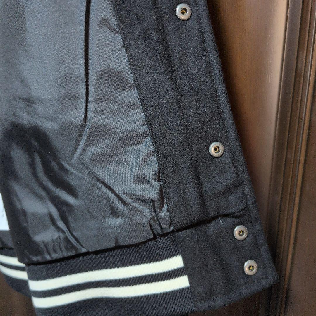 ナイキ：メンズ：AUバーシティ　ジャケット：Lサイズ：黒