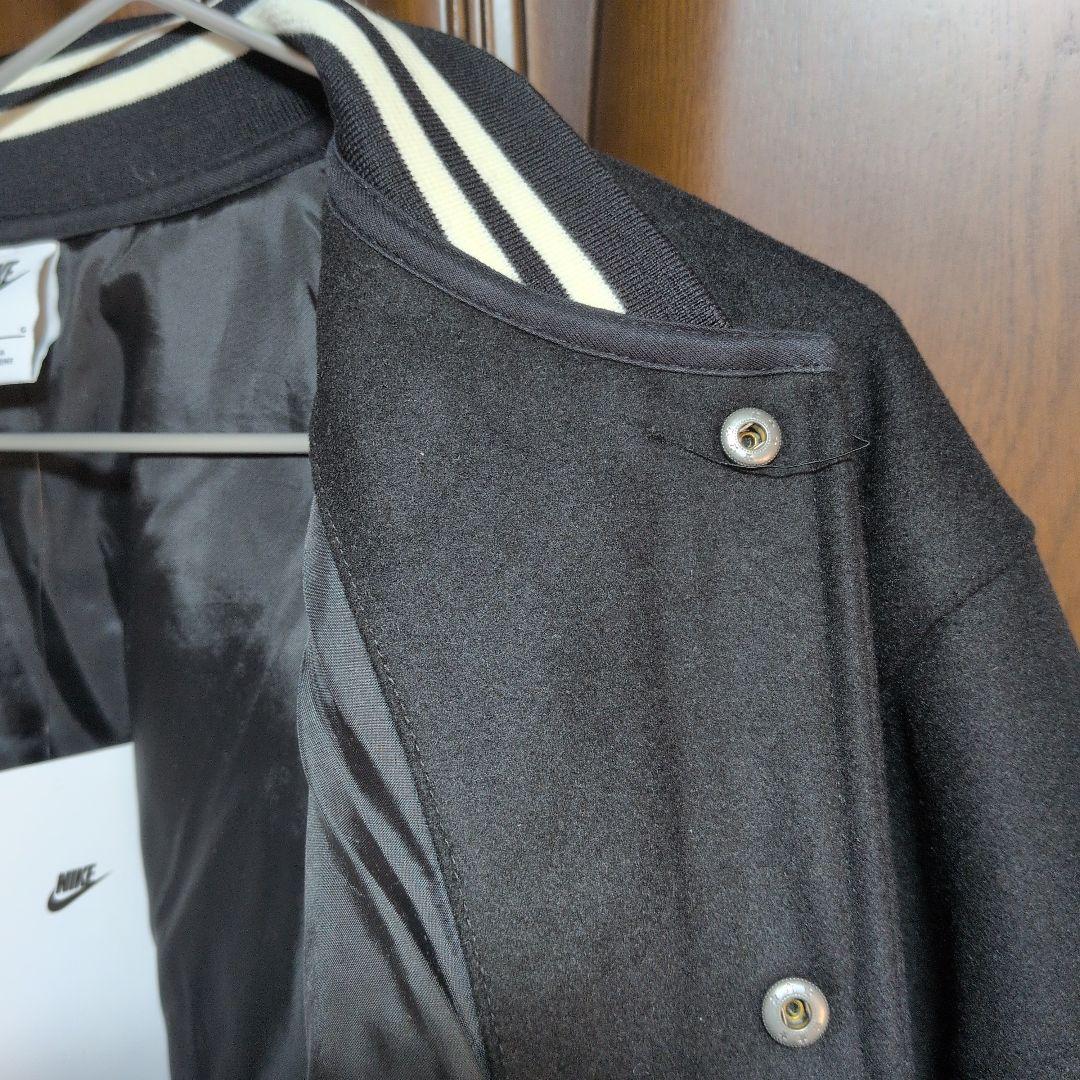 ナイキ：メンズ：AUバーシティ　ジャケット：Lサイズ：黒