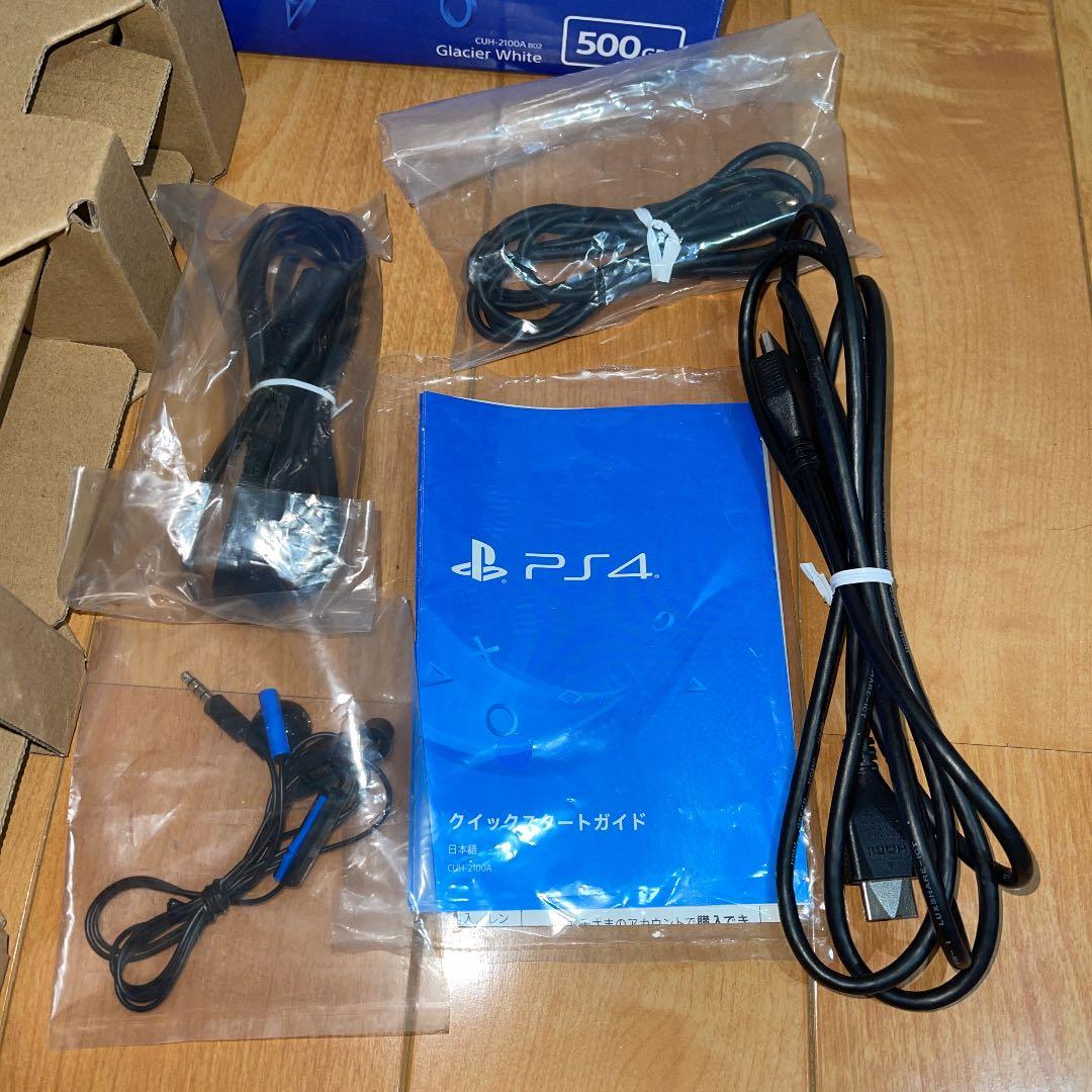 PS4 本体 CUH-2100A  グレイシャー ホワイト