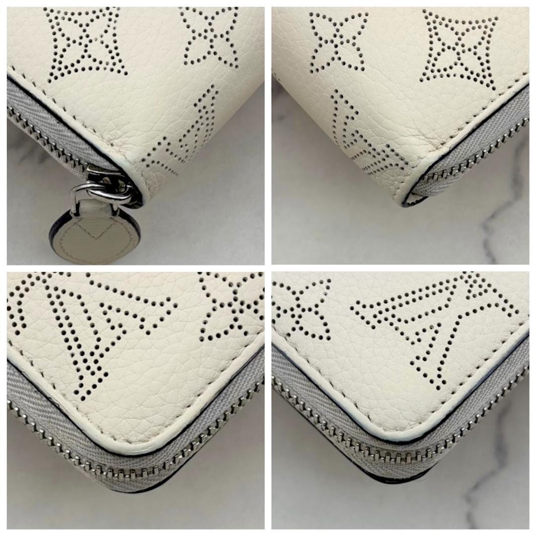 【優子】ルイヴィトン　マヒナ　ジッピーウォレット　イヴォワール ホワイト