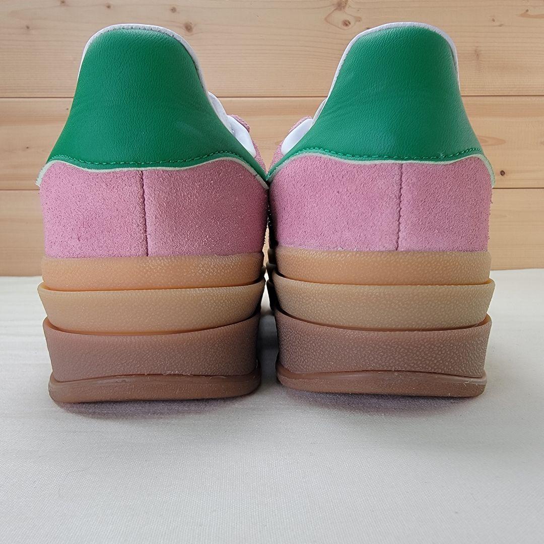 アディダス オリジナルス ウィメンズ ガゼル ボールド ピンク 23.5㎝