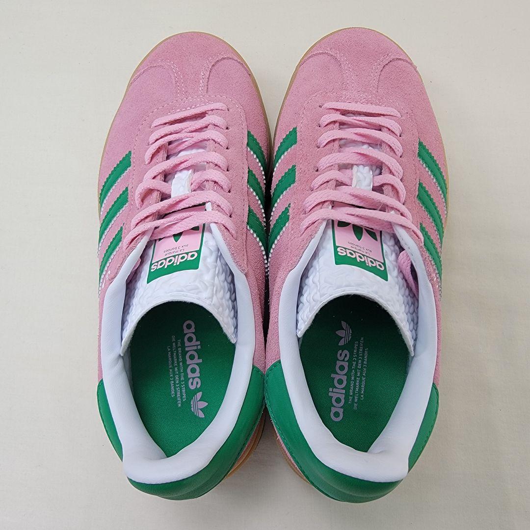 アディダス オリジナルス ウィメンズ ガゼル ボールド ピンク 23.5㎝