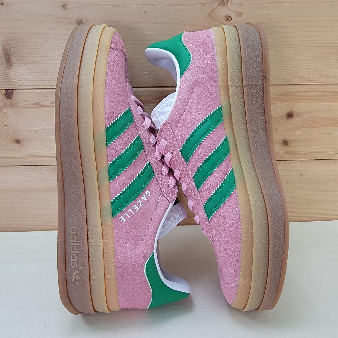 アディダス オリジナルス ウィメンズ ガゼル ボールド ピンク 23.5㎝