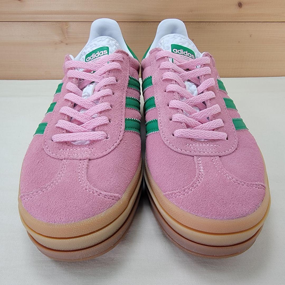 アディダス オリジナルス ウィメンズ ガゼル ボールド ピンク 23.5㎝