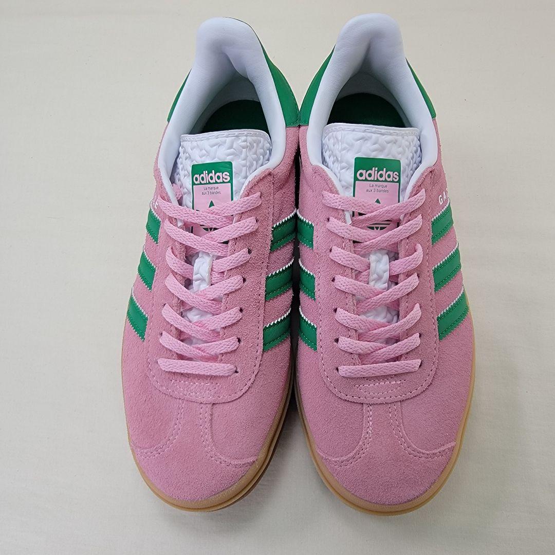 アディダス オリジナルス ウィメンズ ガゼル ボールド ピンク 23.5㎝