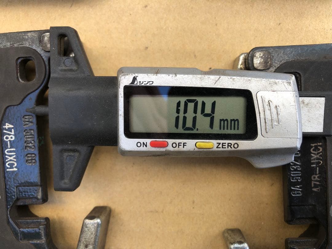 brembo/ブレンボブレーキパッドレクサス純正GS-F RC-F 1台分 中古