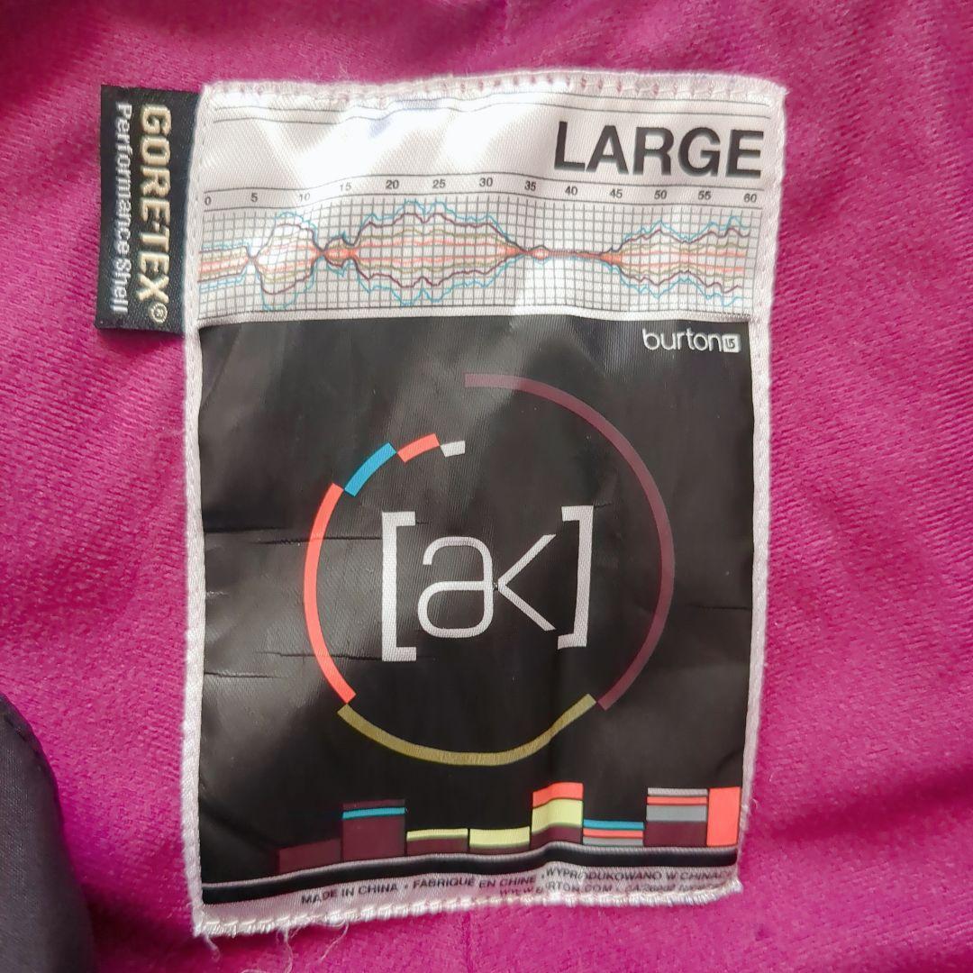 3140【美品】バートン ak パンツ スノボウェア ゴアテックス グレー L