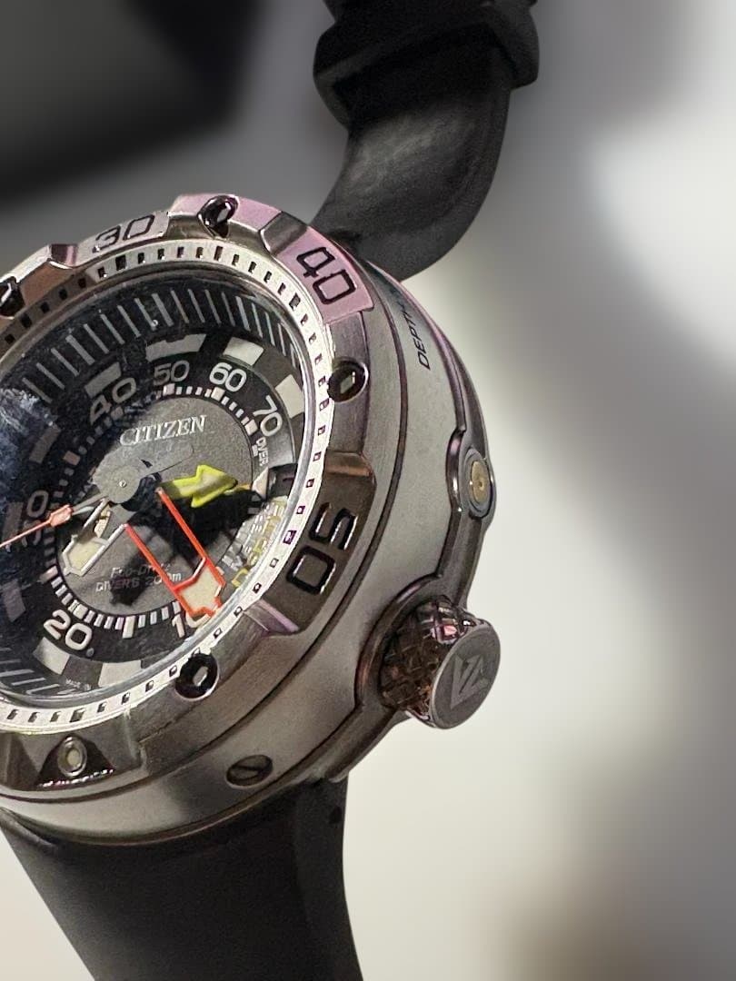 シチズン　プロマスター　エコドライブ　アクアランド